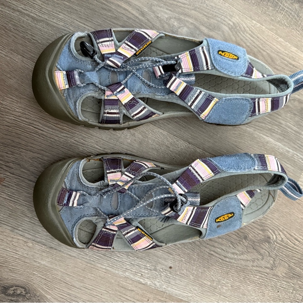 KEEN Blue and Purple Sandals